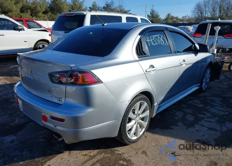 2012 Mitsubishi Lancer Ralliart из США, поврежденный, VIN JA32V6FV0CU028506